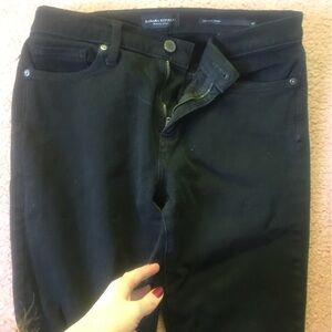 Banana republic rise jeans.
